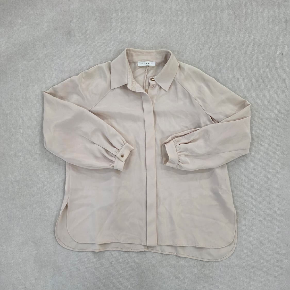 91 미샤 실크 블라우스 0224J 상품이미지1