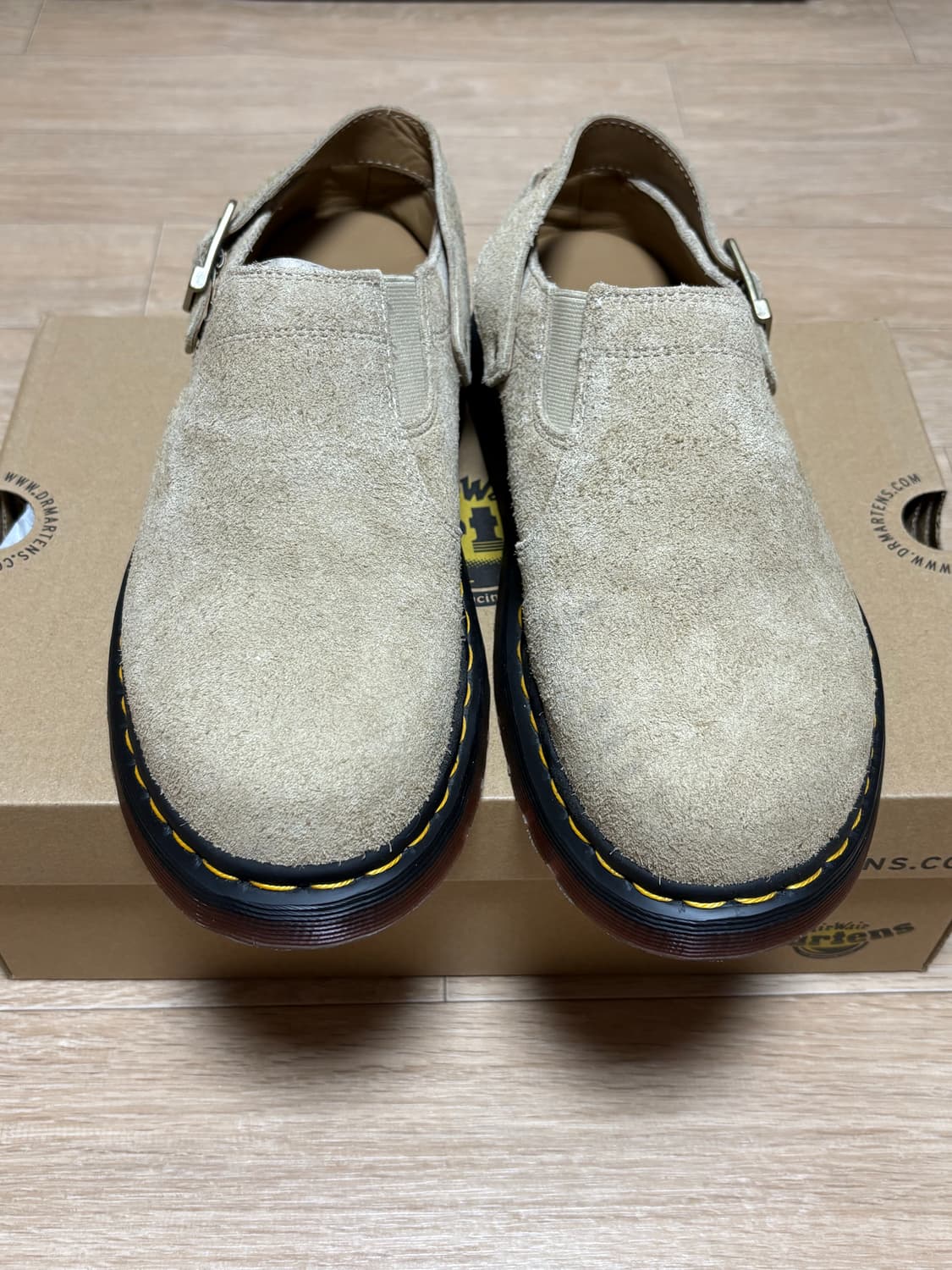 닥터마틴 아이샴 데저트 오아시스 스웨이드뮬 베이지 270 상품이미지3