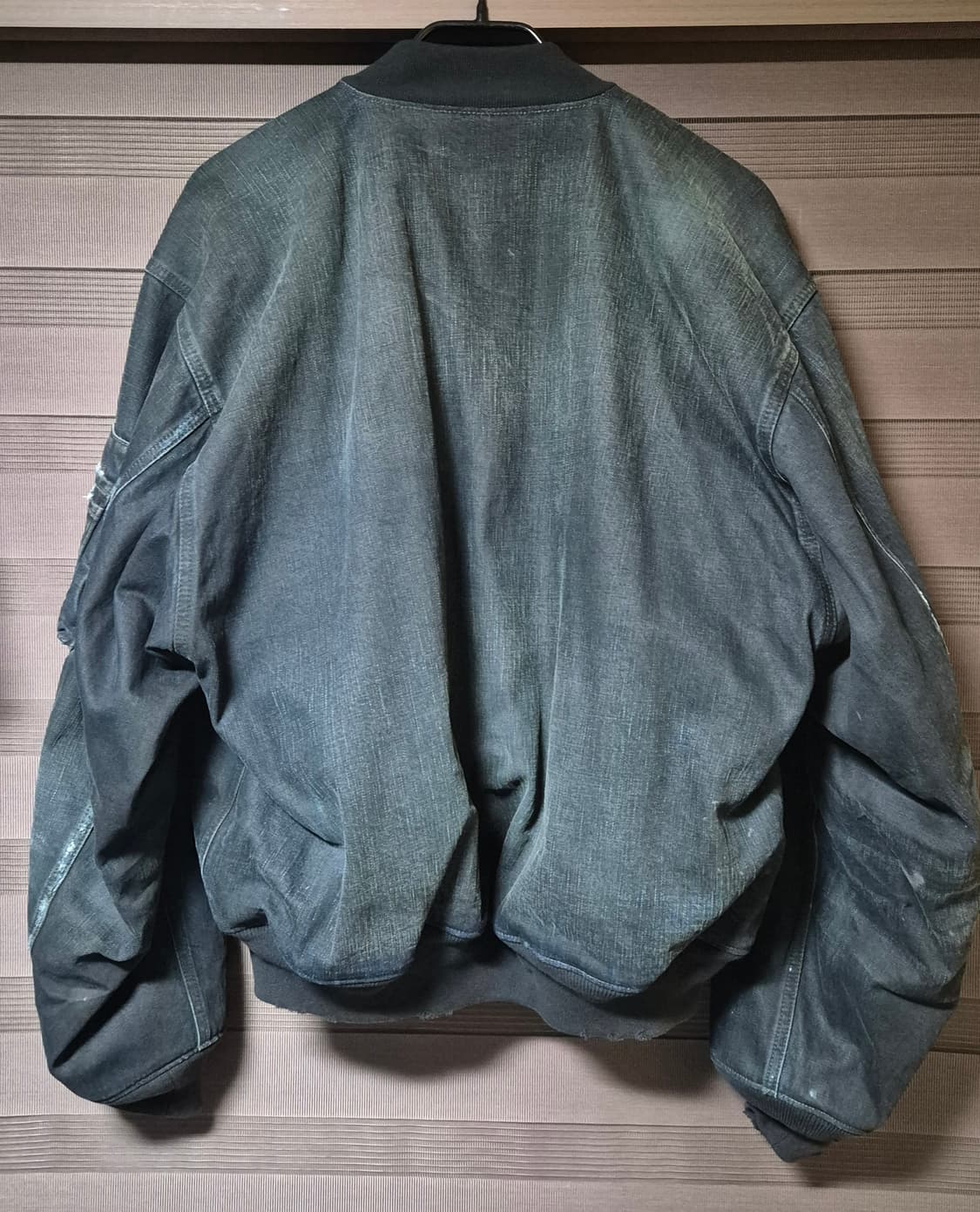 [M]25스프링 발렌시아가 데님 봄버 상품이미지2