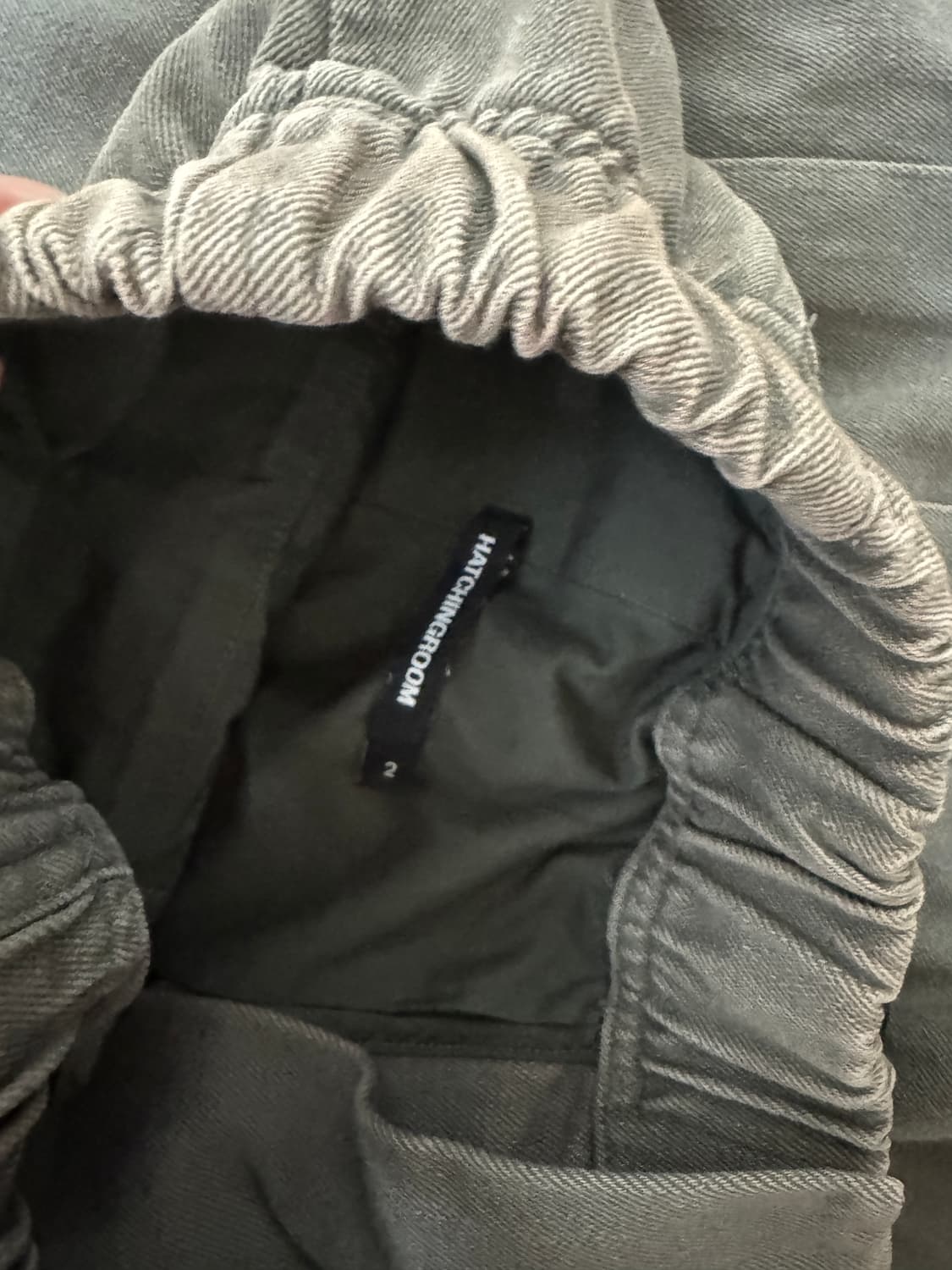 해칭룸 밀팬츠 올리브 2사이즈 상품이미지5