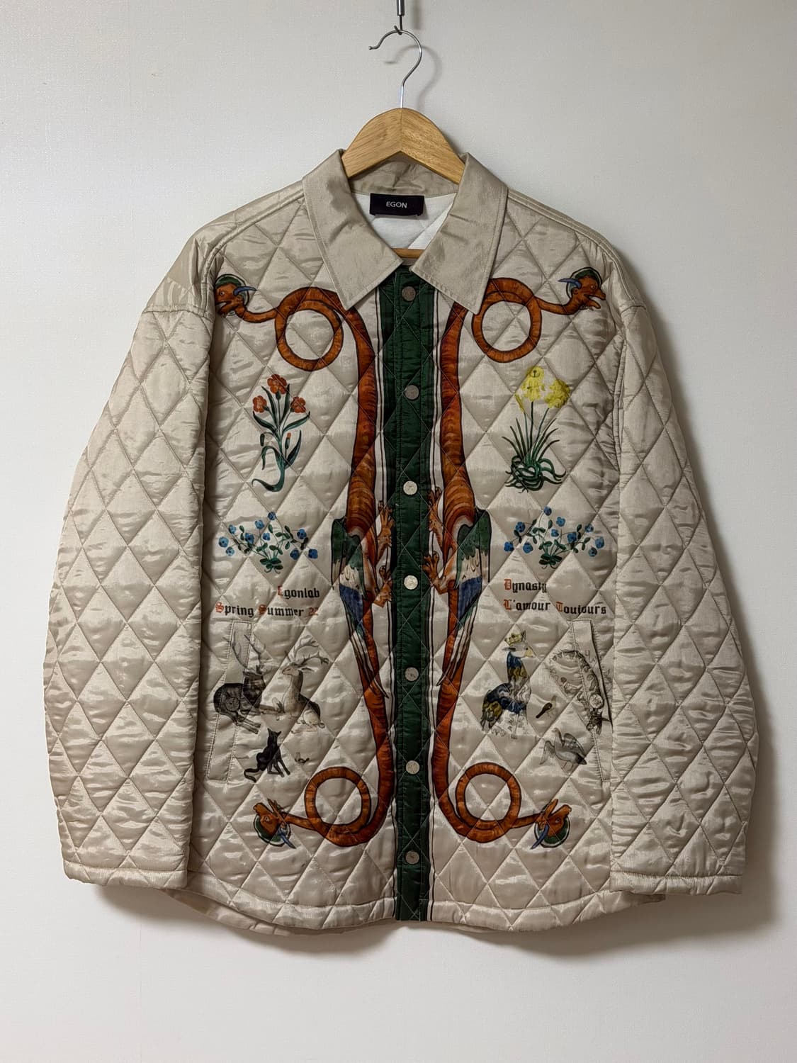 에곤 랩 Egon lab 오버사이즈 퀄팅 자켓 상품이미지2