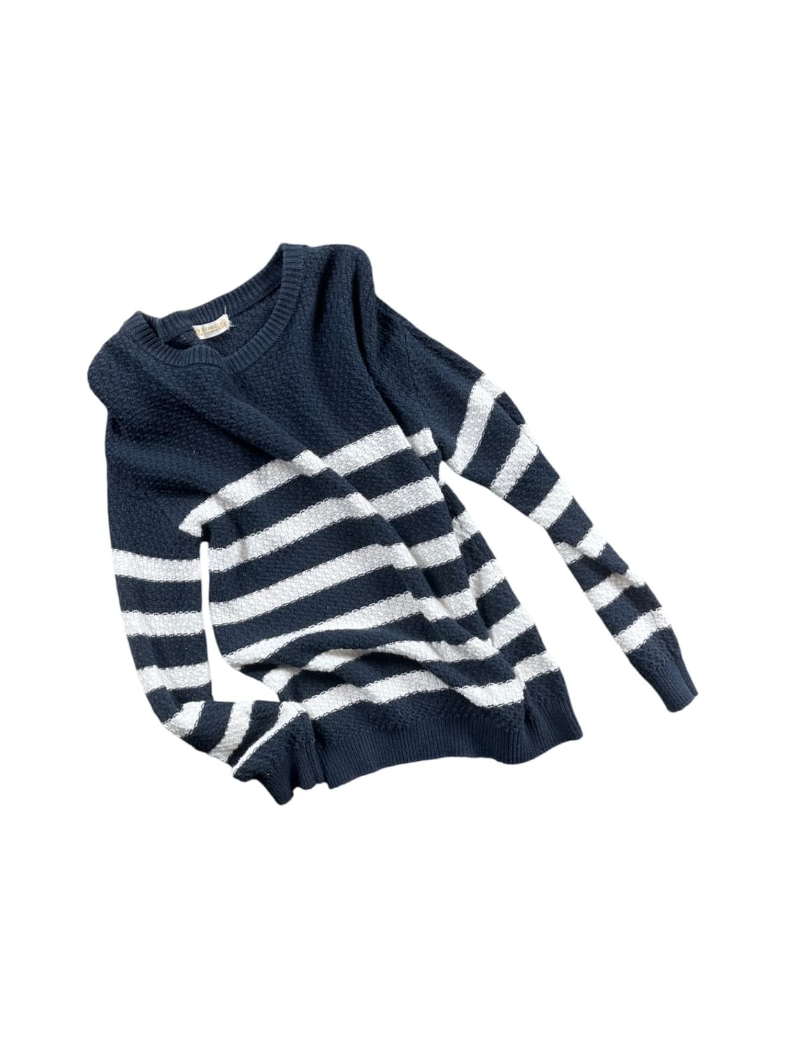 BEAMS HEART 스트라이프 코튼 니트  상품이미지1