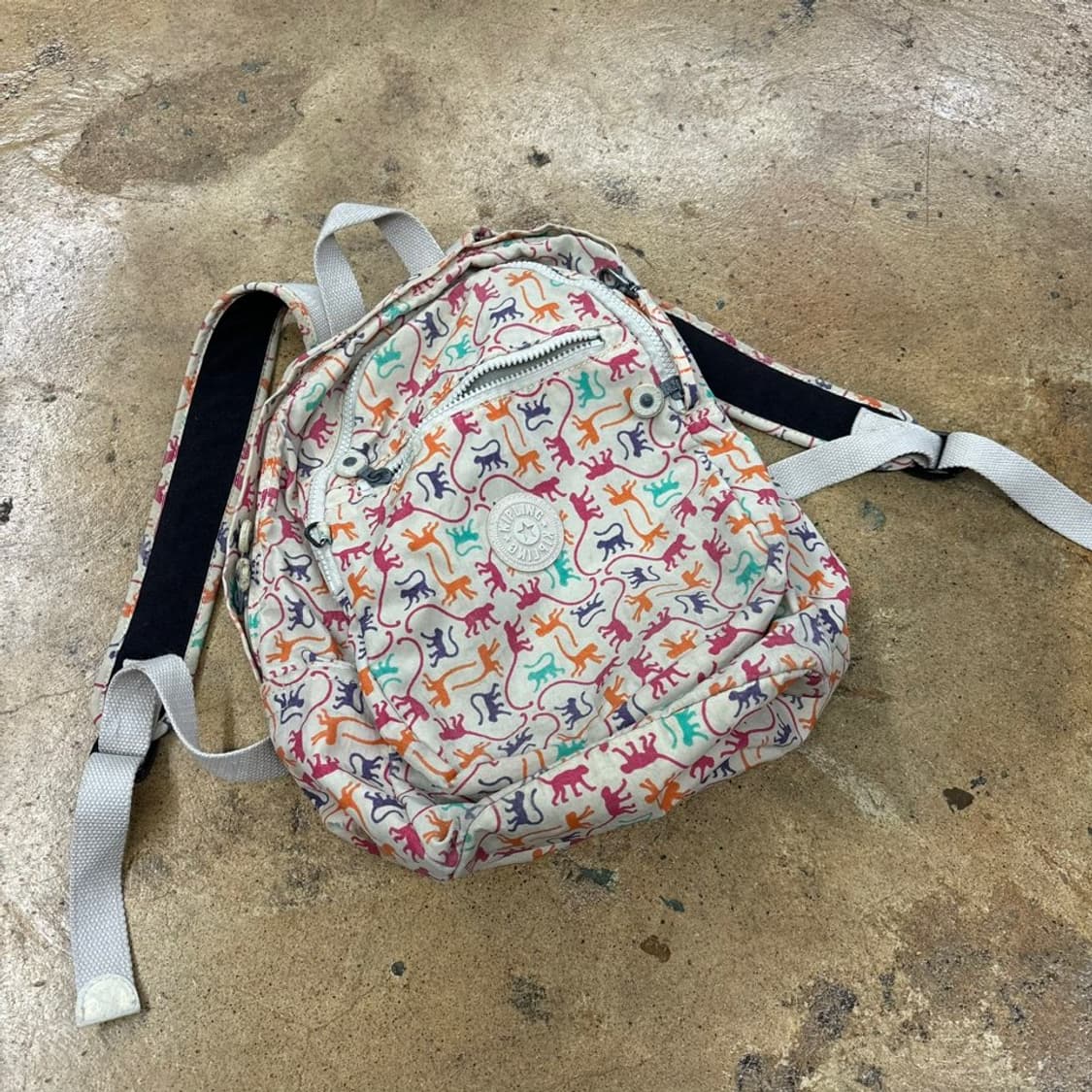 키플링 정글 패턴 미니 가방 백팩  상품이미지1