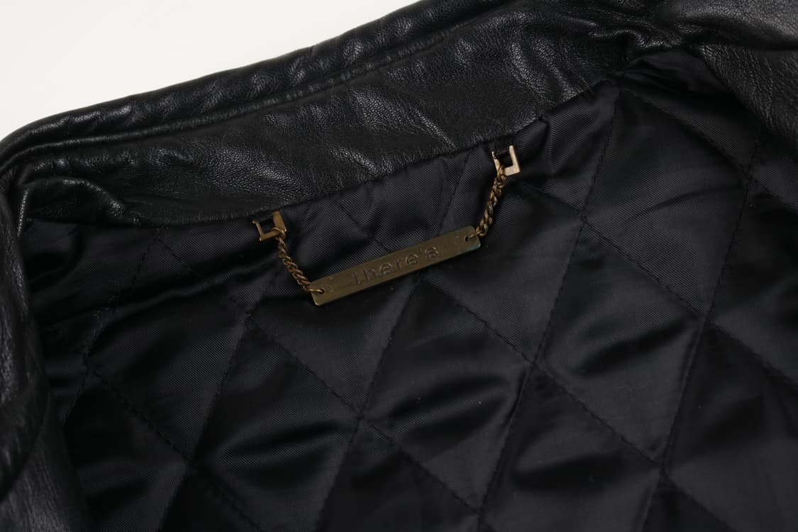 [L] 빈티지 양가죽 싱글 라이더 자켓 상품이미지4