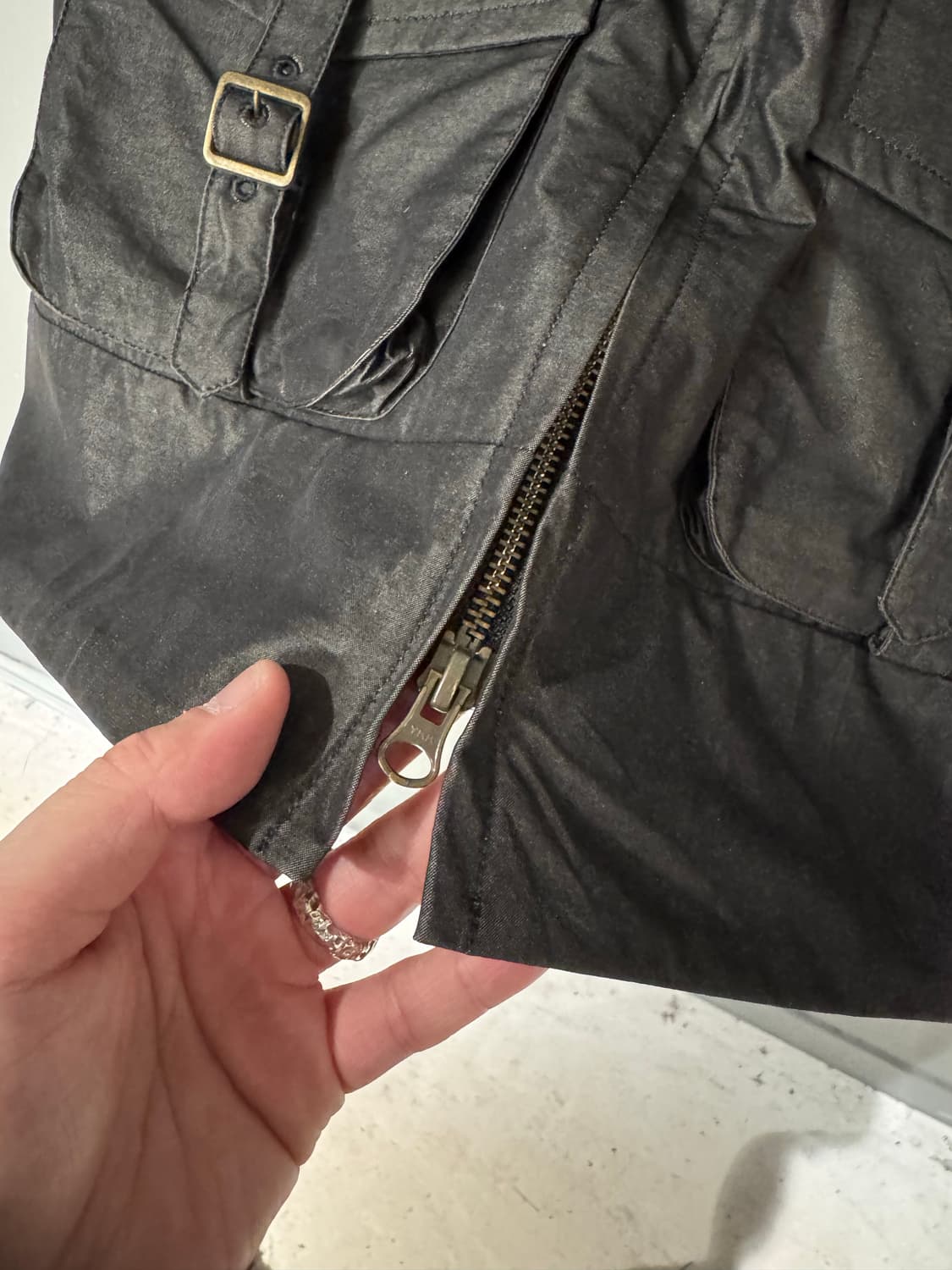 On Peut 투웨이 하이넥 코팅자켓 상품이미지7