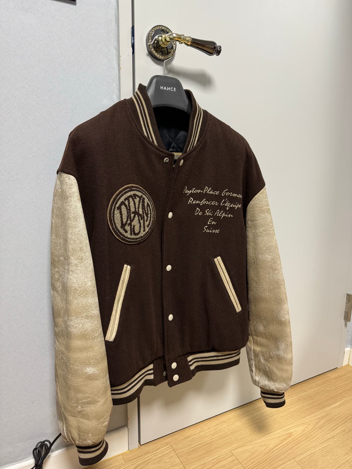 80s PEYTON PLACE FOR MEN 바시티 자켓 상품이미지1