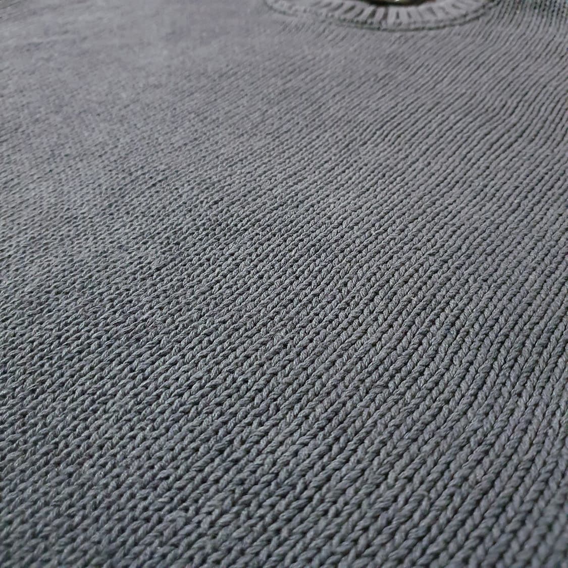 스투시 서프맨 아이콘 크루넥 니트 M 더스티블루 상품이미지4