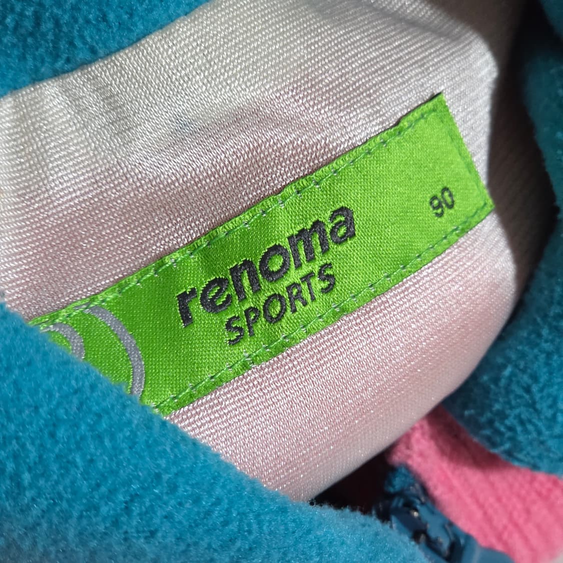 레노마 배색 반집업 니트 상품이미지8