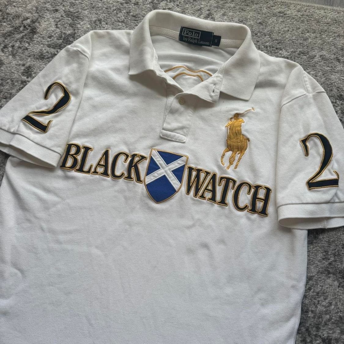 폴로 블랙와치 반팔 카라티 상품이미지1