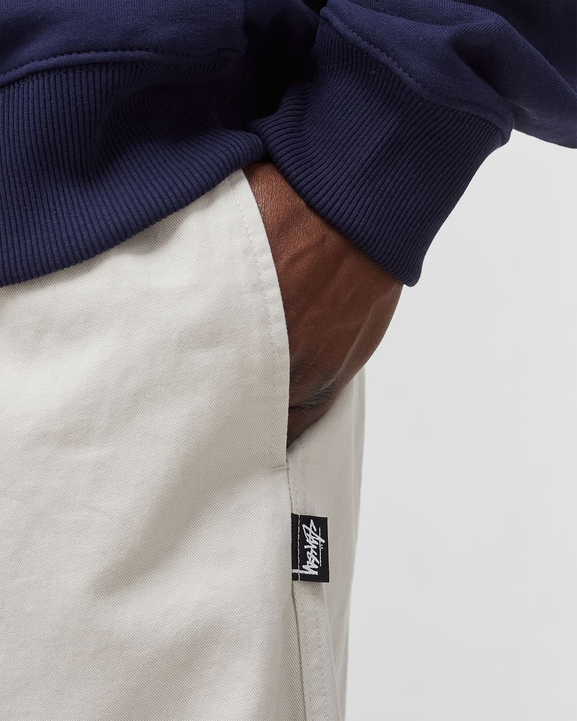 Stussy Brushed Beach Pant bone L사이즈 상품이미지5