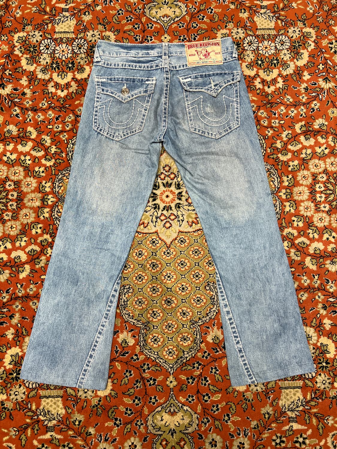 [32] 트루릴리전 조이 슈퍼티 부츠컷 연청 데님팬츠 상품이미지6