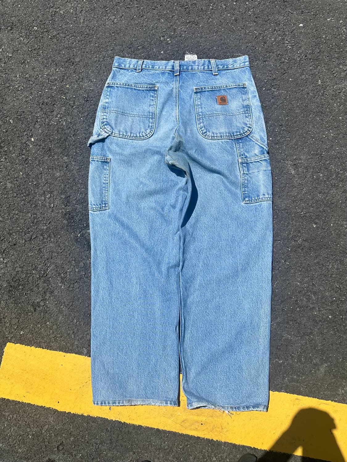 00’s Carhartt washed work denim pants 상품이미지4