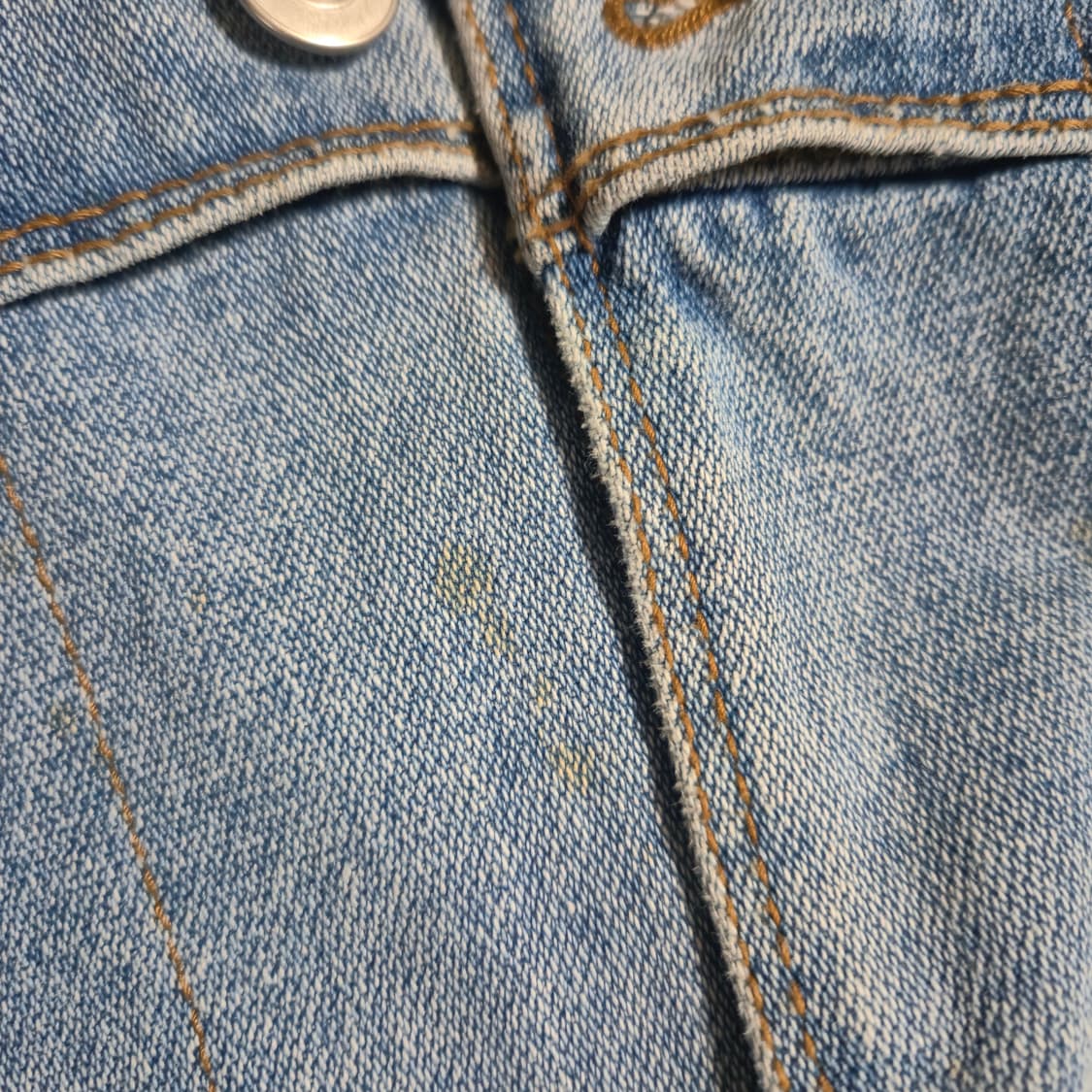 쿠어 23ss 트위스트 데님 트러커 자켓 M 상품이미지8