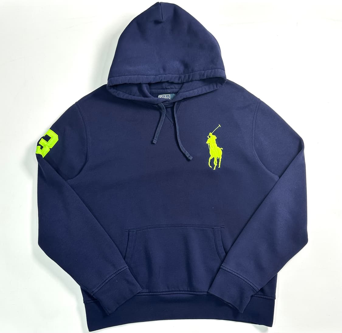 폴로 랄프로렌 빅포니 네이비 후드티 (on.77) 상품이미지1