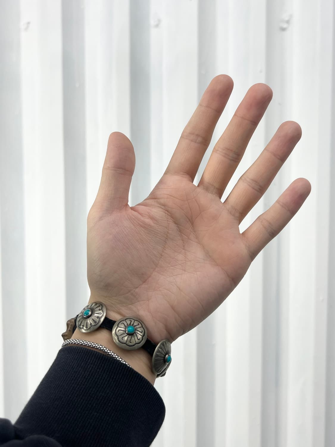 Yuketen Leather Bracelet with Concho 상품이미지7