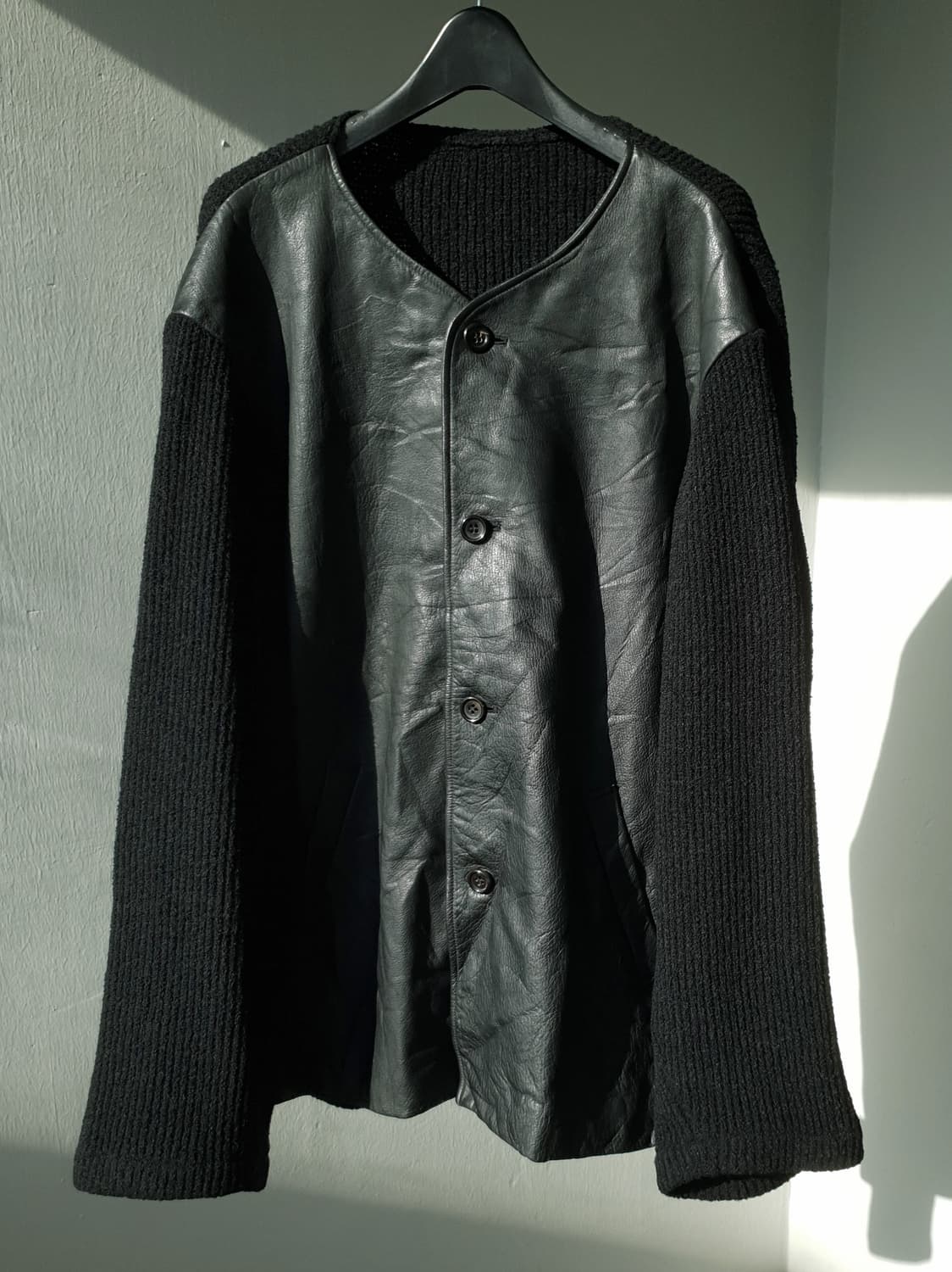 80s Comme Des Garcons docking leather jk 상품이미지2