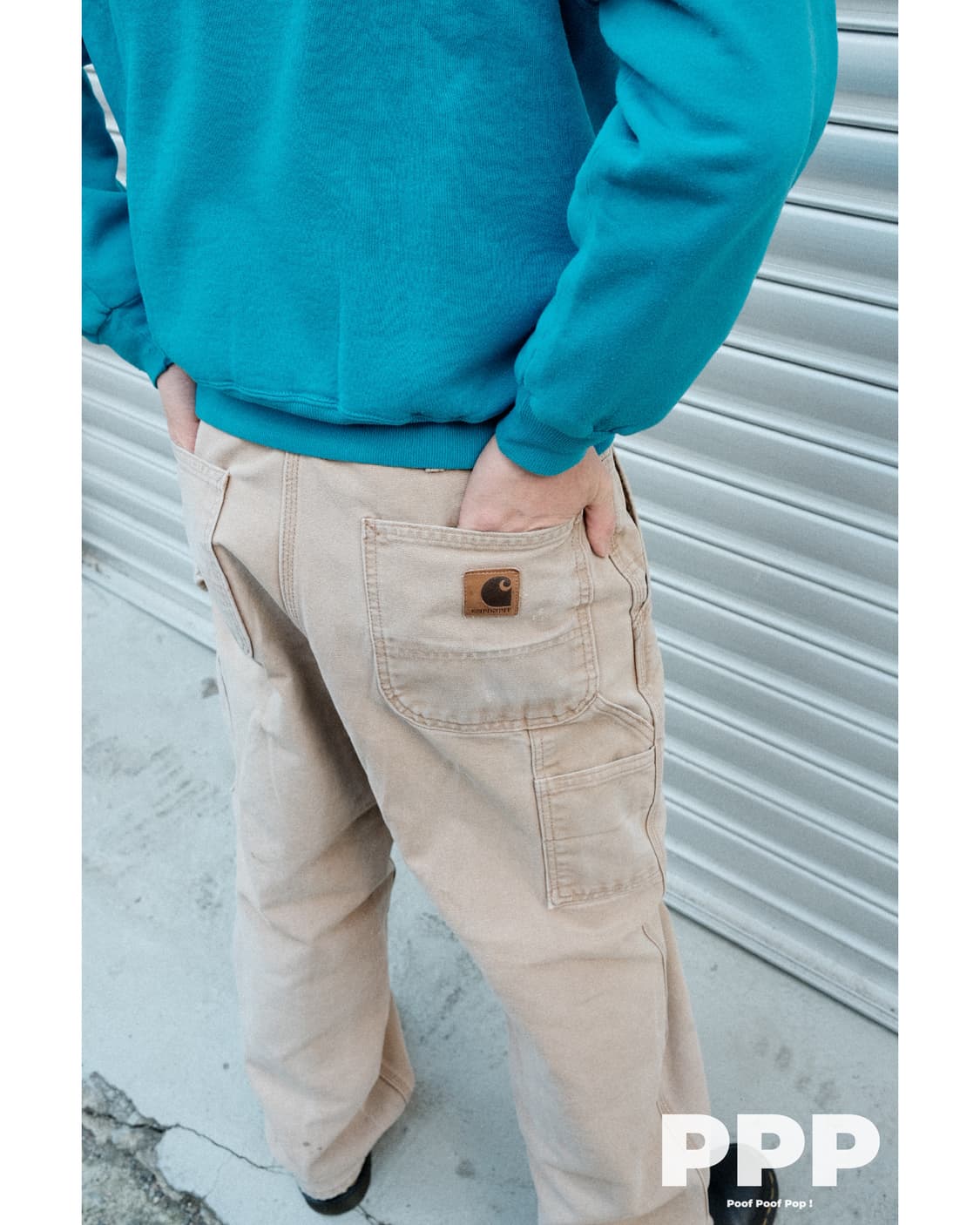 USA Carhartt Carpenter Pants B11-BRN 상품이미지1