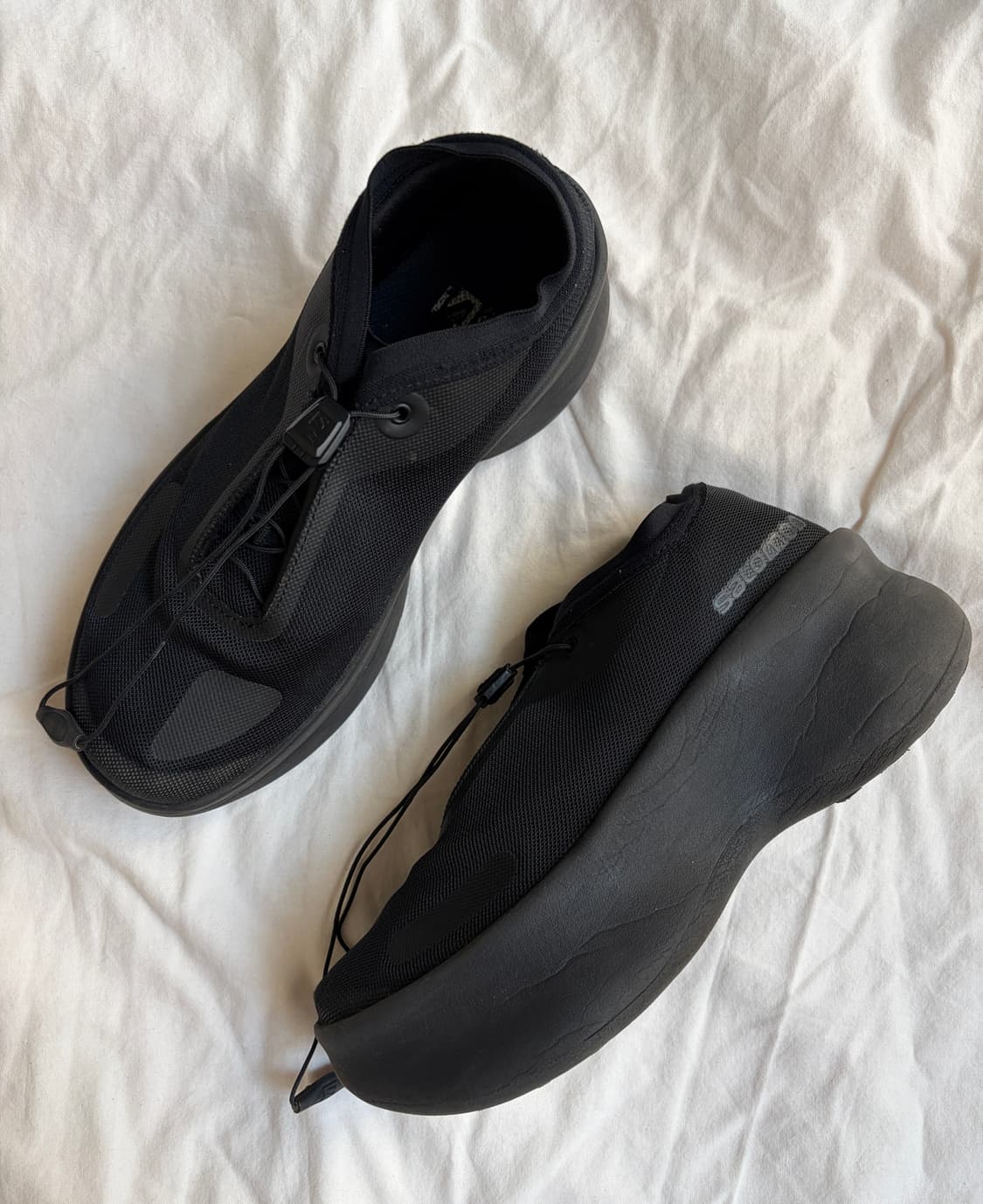 (W) 살로몬 x 꼼데가르송 센스필 플랫폼 블랙 SALOMON x CDG 상품이미지1