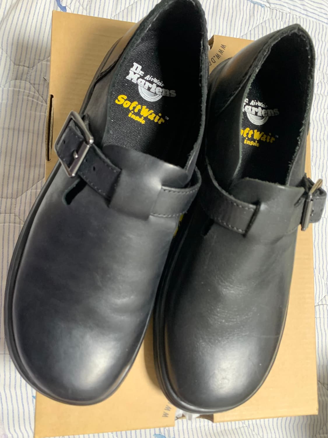 닥터마틴 패트리샤 블랙 uk5 240 (새상품 컨디션) 상품이미지2