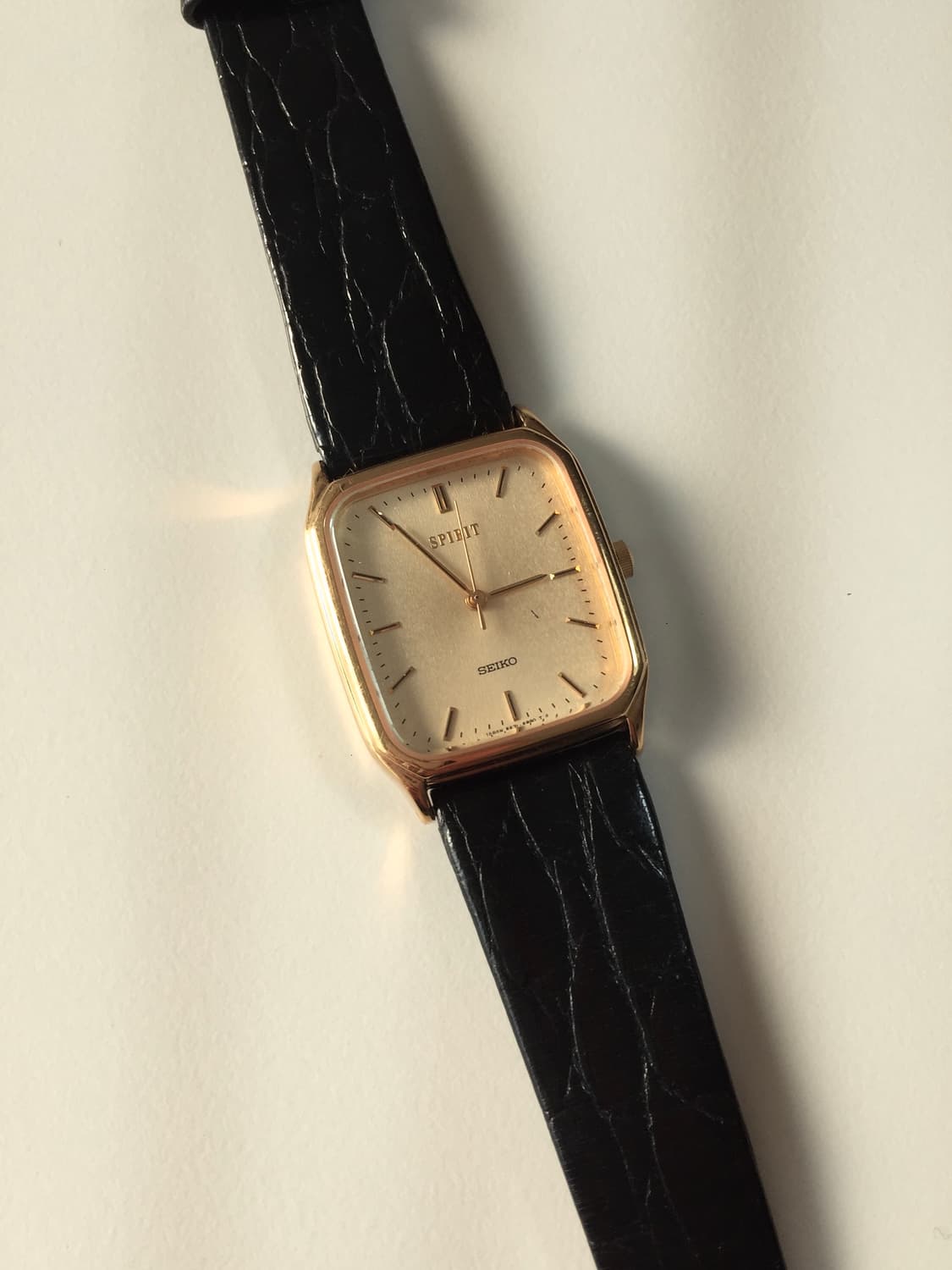 90s seiko spirit square gold 상품이미지8
