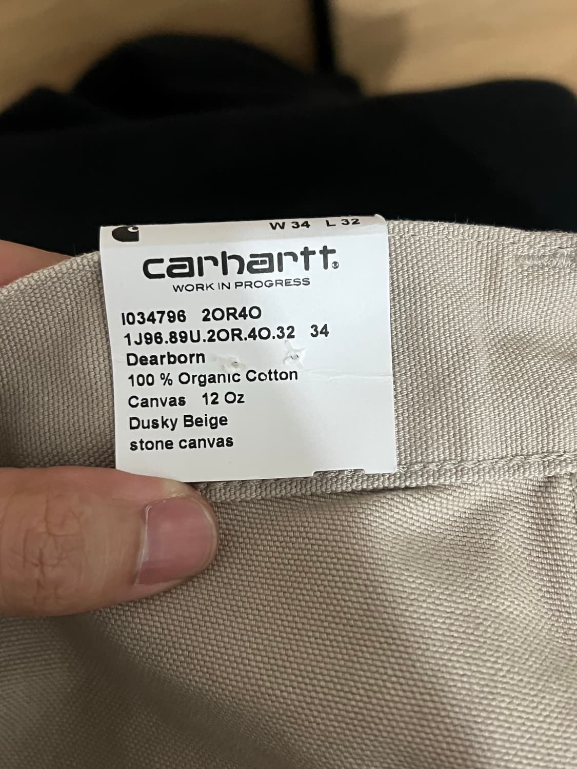 카하트 더블 니 팬츠 34x32 새제품 상품이미지4