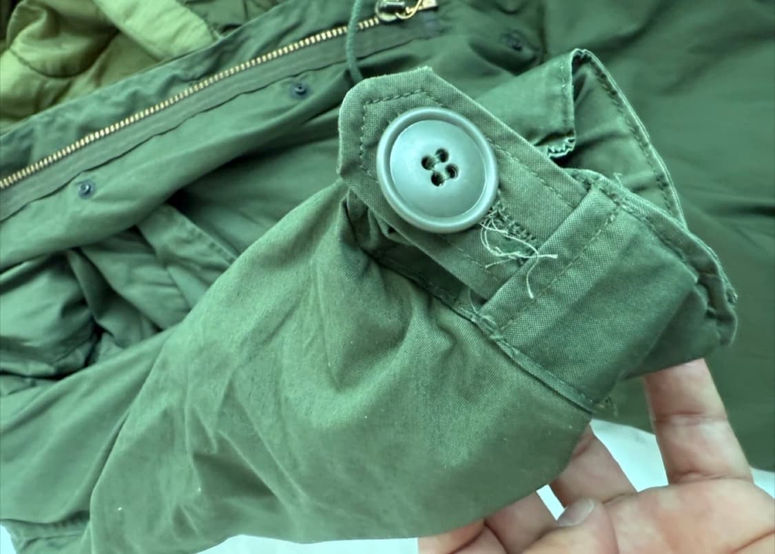 미군 오리지널 m-65 개파카 피쉬테일 상품이미지7