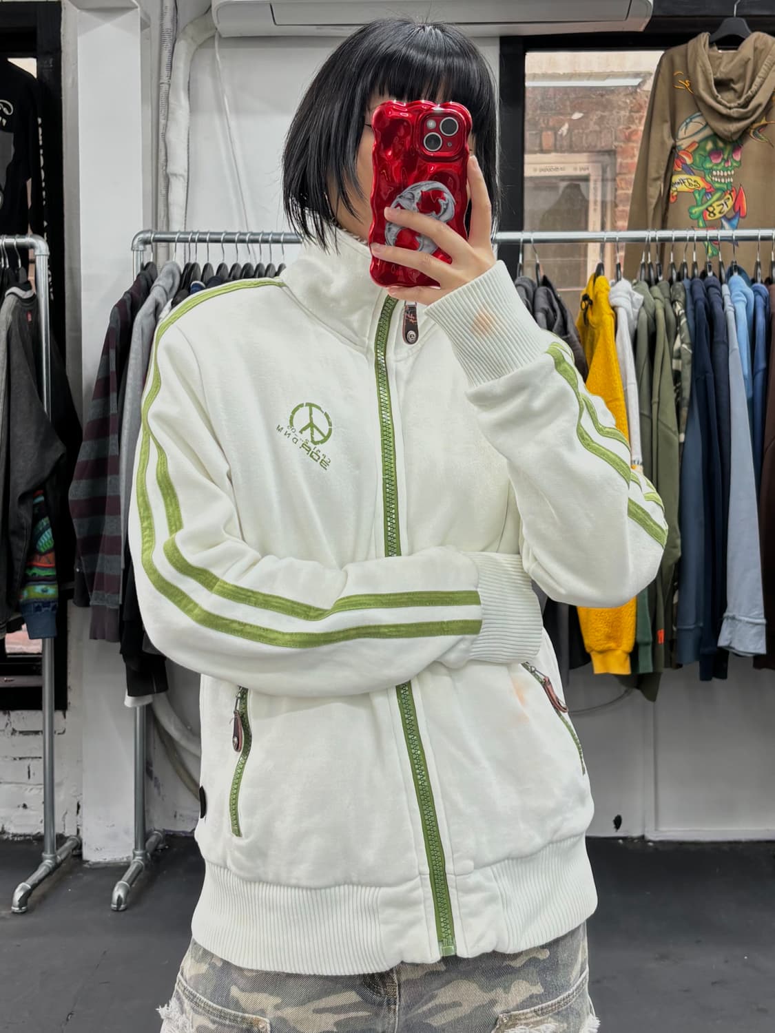 VTG Y2K 쉐르파 자켓 상품이미지3