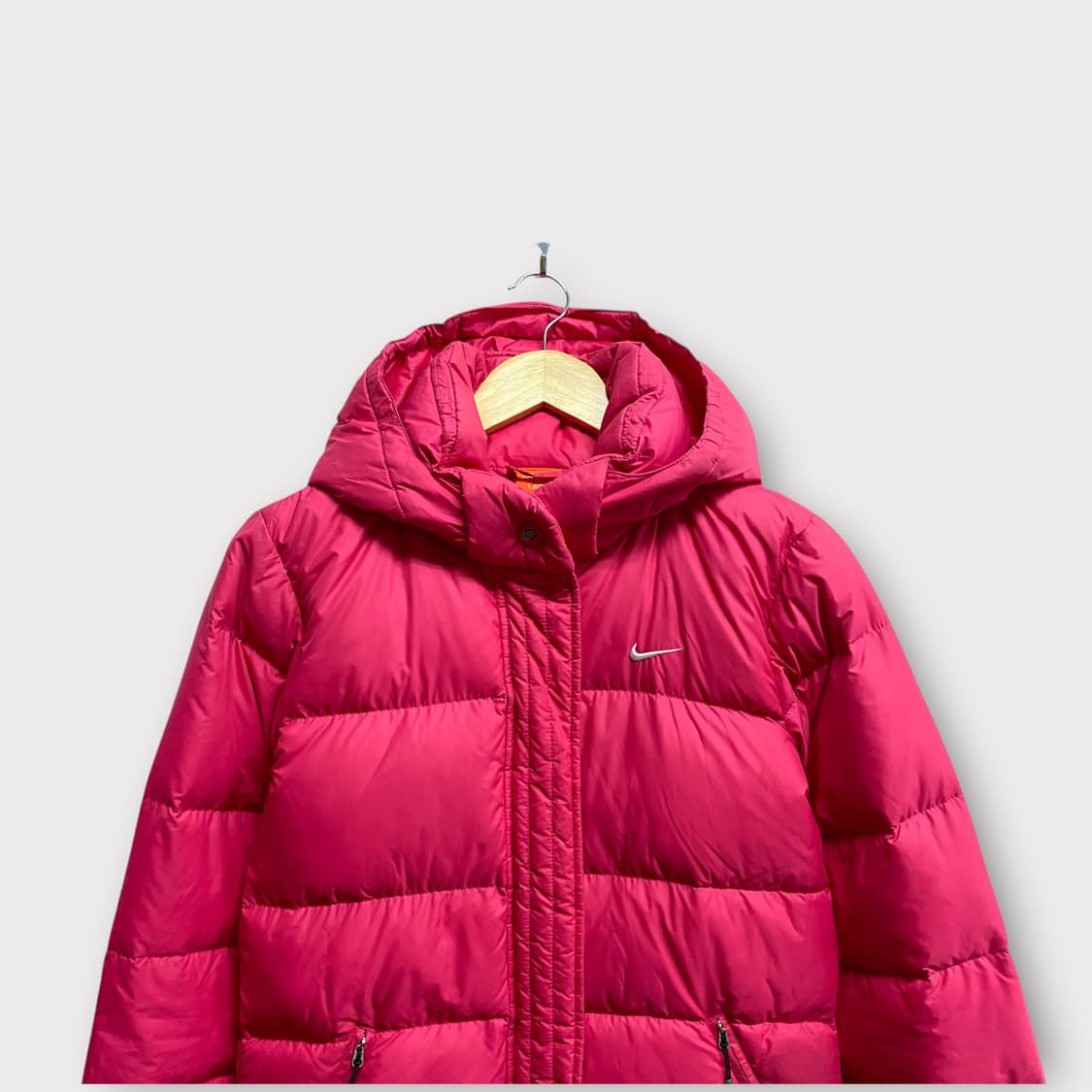 나이키 핑크 스우시 덕다운 패딩 90 상품이미지2