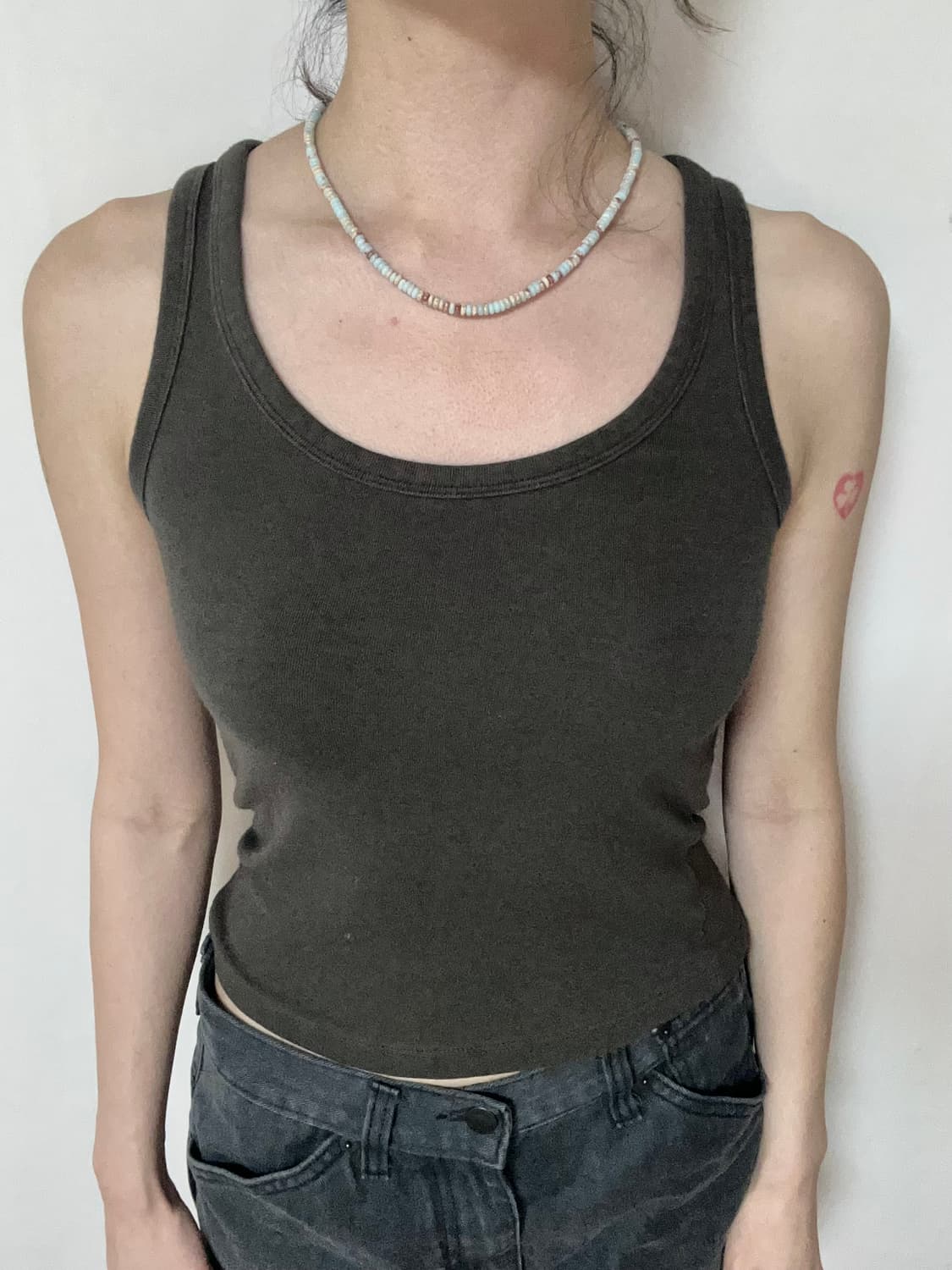 [핸드메이드] • 목걸이 • 민트향 커피잔 상품이미지2