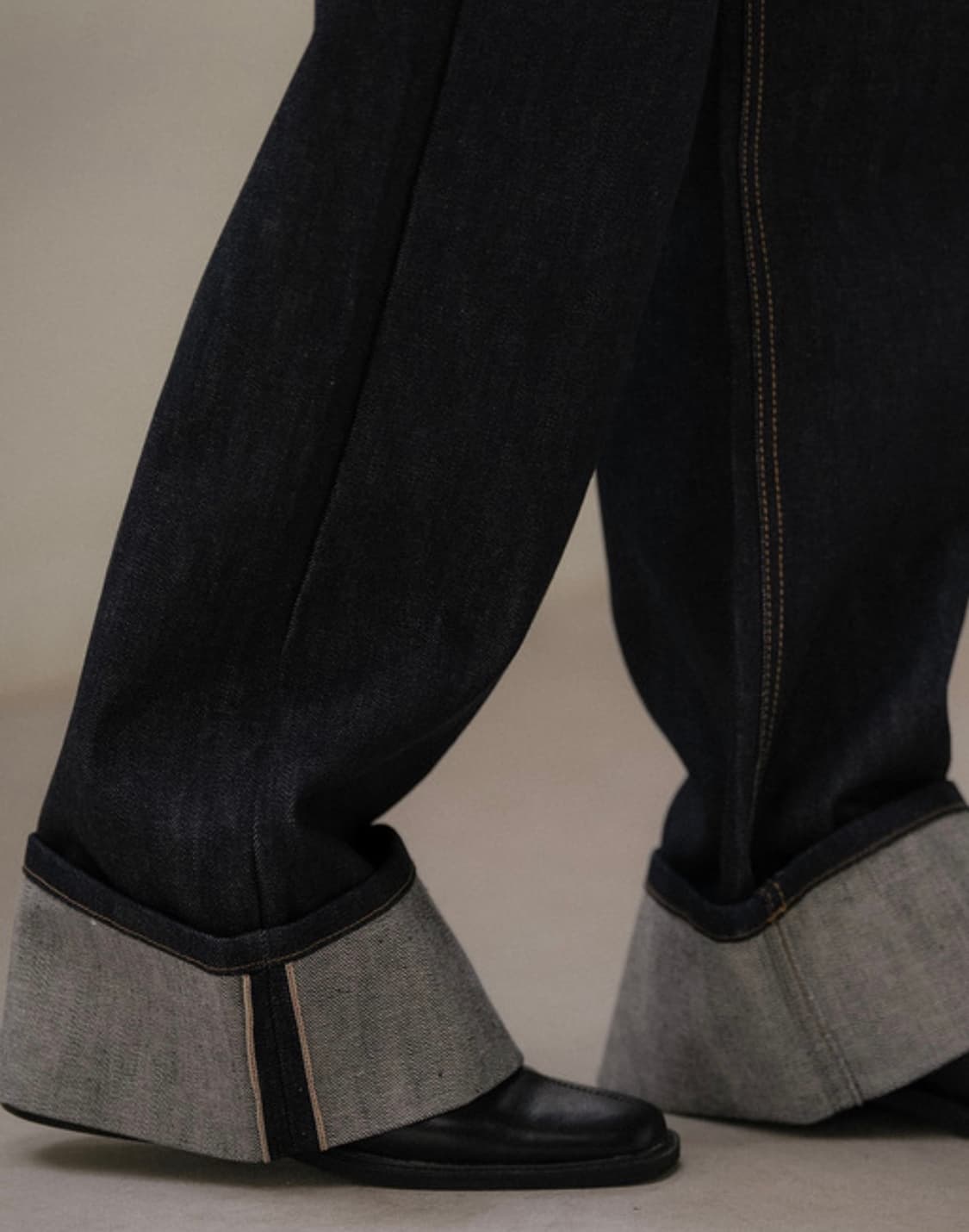 [미 시착 새 상품] 틸아이다이 셀비지 생지데님 s 상품이미지1