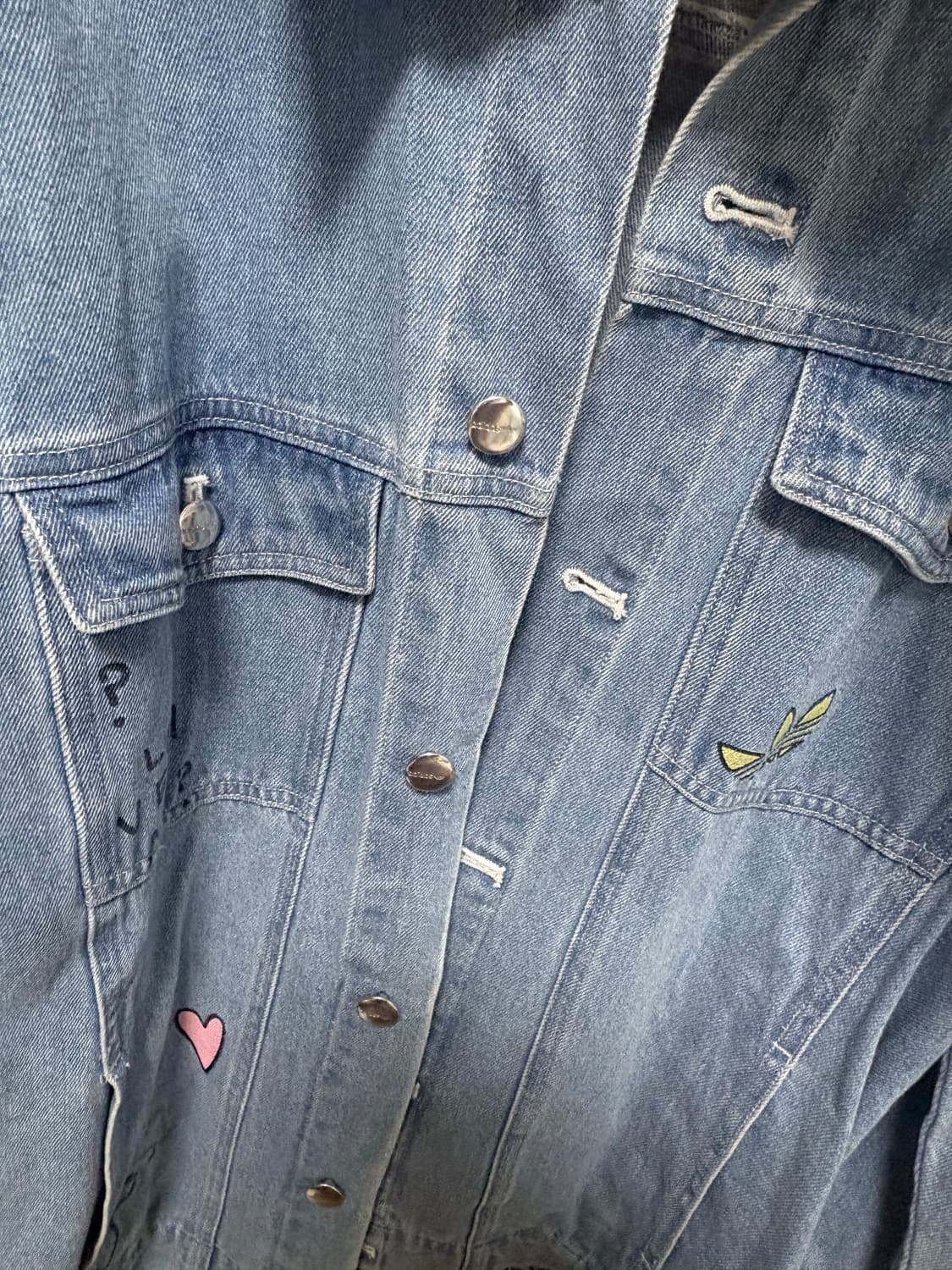 아디다스x피오루치 데님 자켓 m 상품이미지4