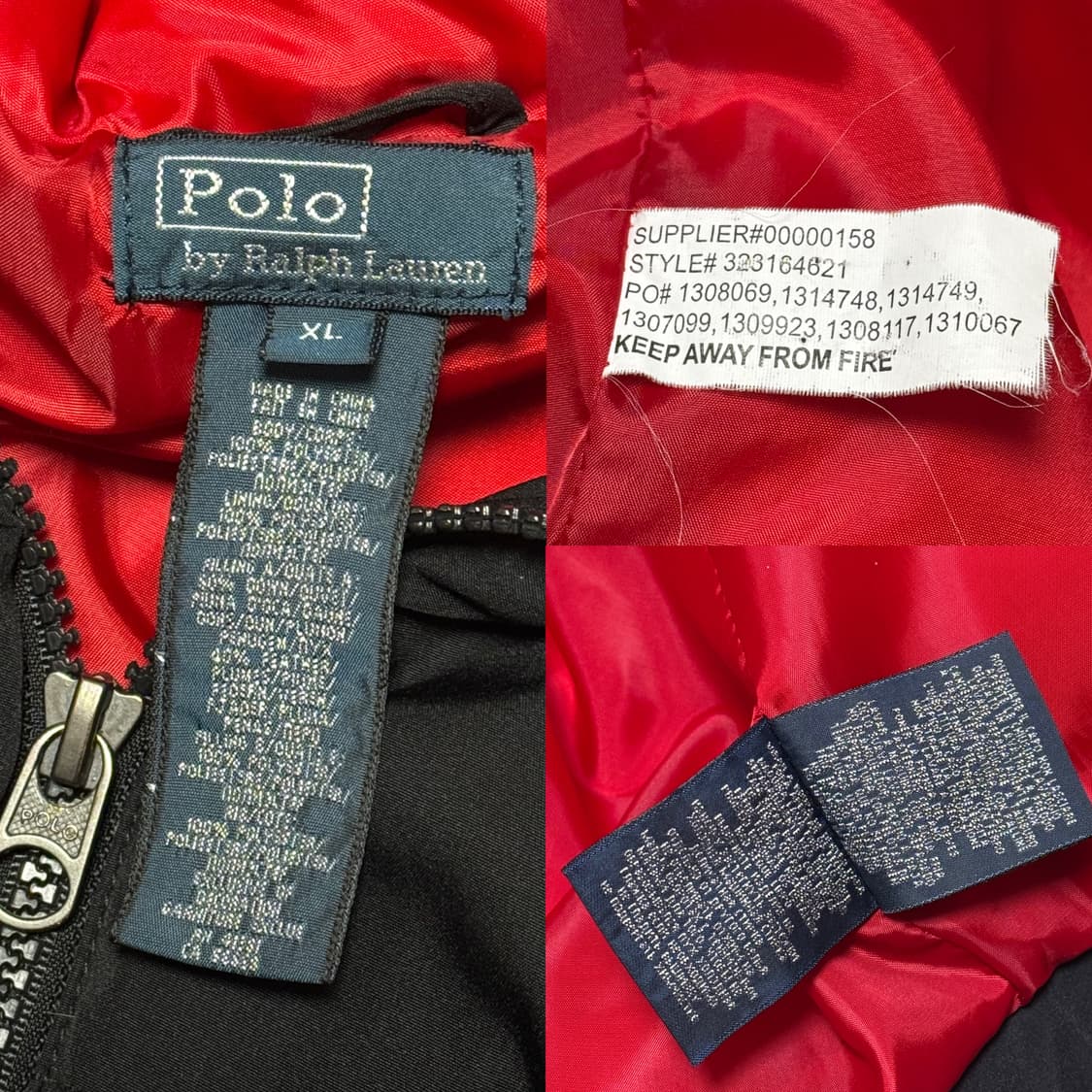 폴로 빅포니 블랙 패딩 상품이미지4