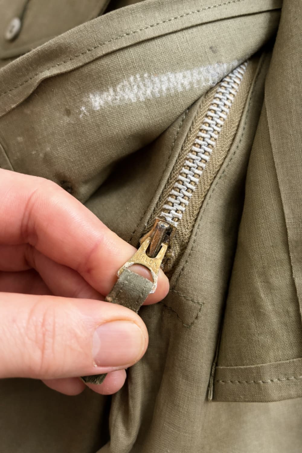 40s US NAVY Wet Weather 오버롤 S 데드스탁 상품이미지6