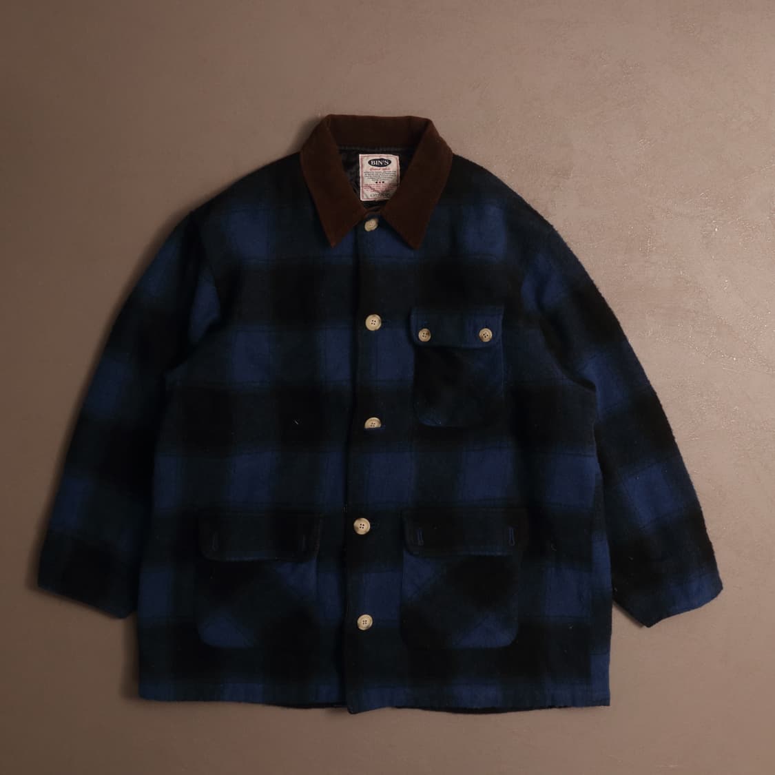 빈티지 USA 플란넬 누빔 자켓 A1838 상품이미지1