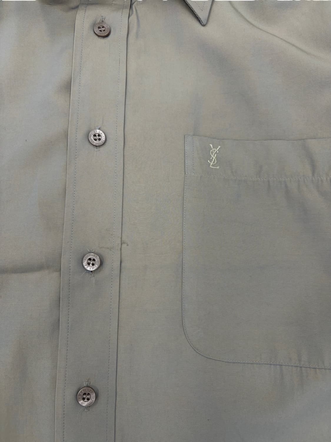 00s YSL 레이온 셔츠 (L)  상품이미지4