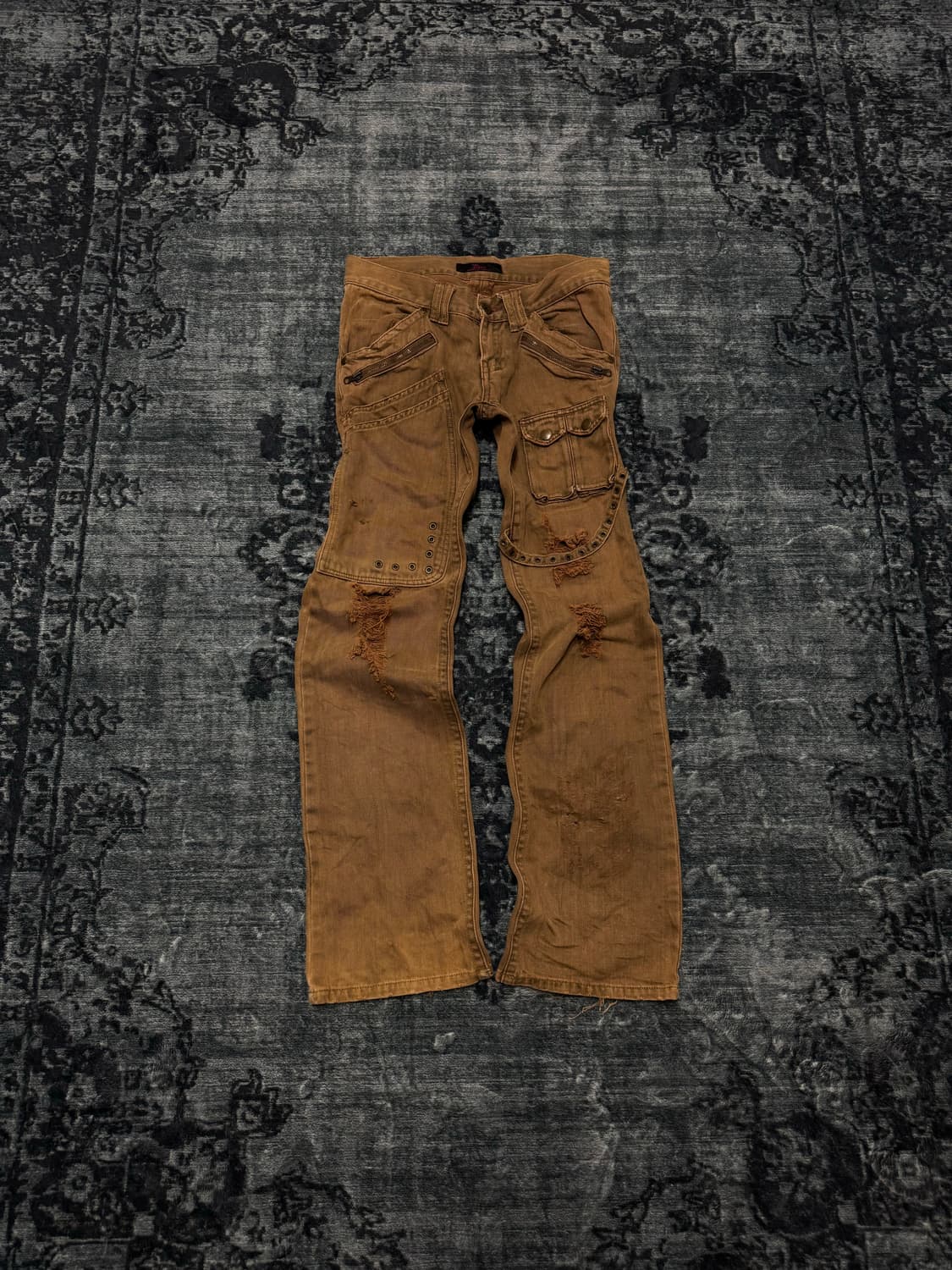 Midas 00s archive grunge gimick cargo de 상품이미지1