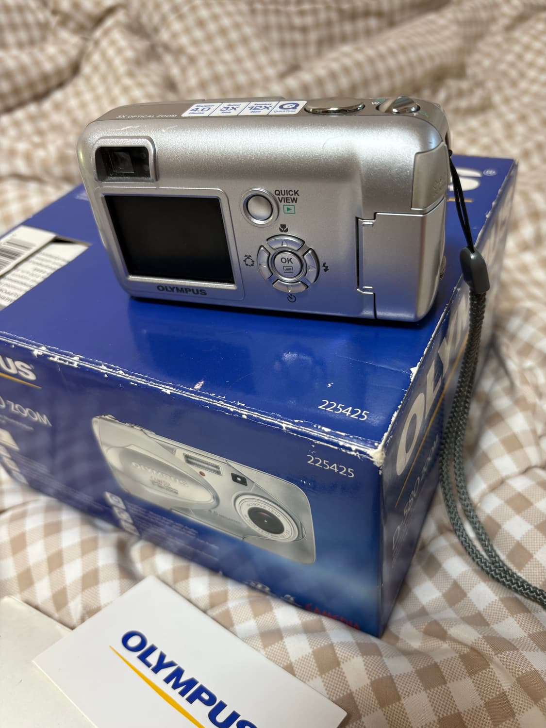 올림푸스 카메디아 D-580 줌 디카 디지털카메라 상품이미지3