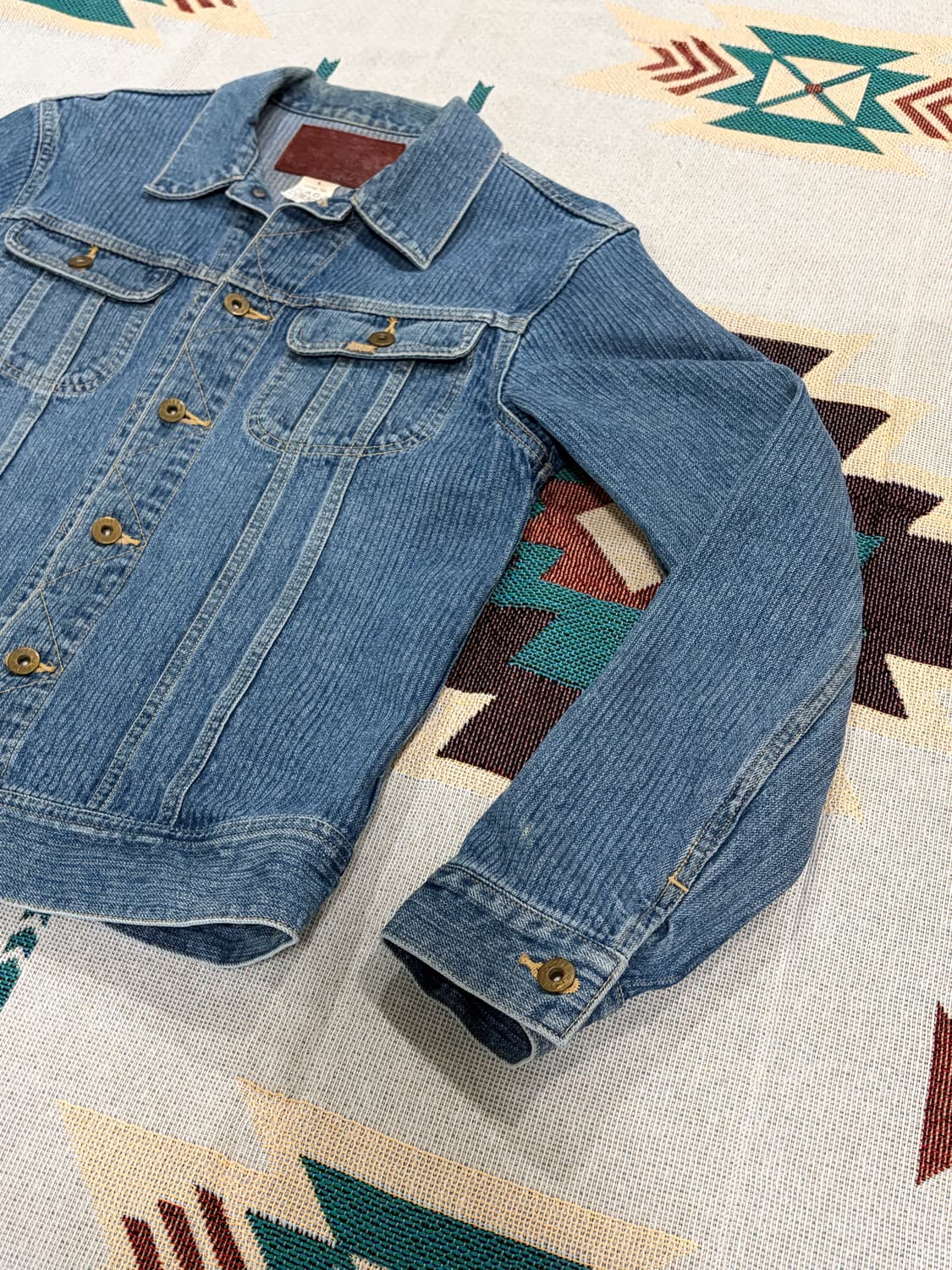 칼리 스트라이프 웨스터너 101j 데님 자켓 상품이미지2