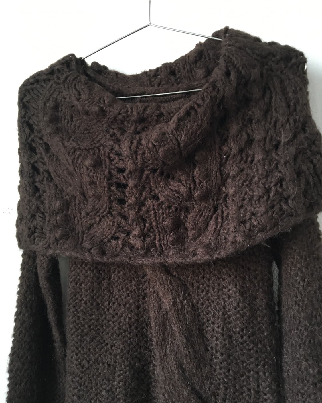 Neck line point knit 상품이미지4