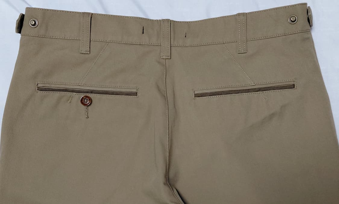 [EDWIN] 에드윈 K503 클래식 치노 팬츠 (29사이즈/카키) 상품이미지7