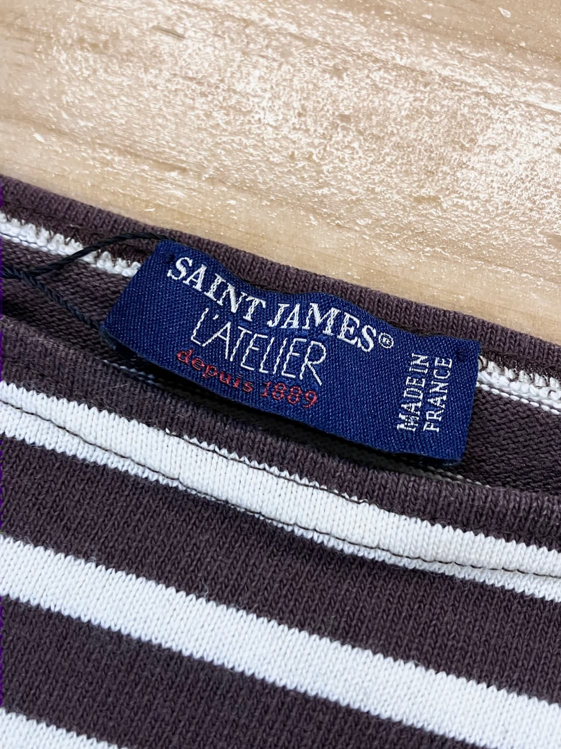 세인트제임스 스트라이브 긴팔 티셔츠 브라운  #csz3297 상품이미지4