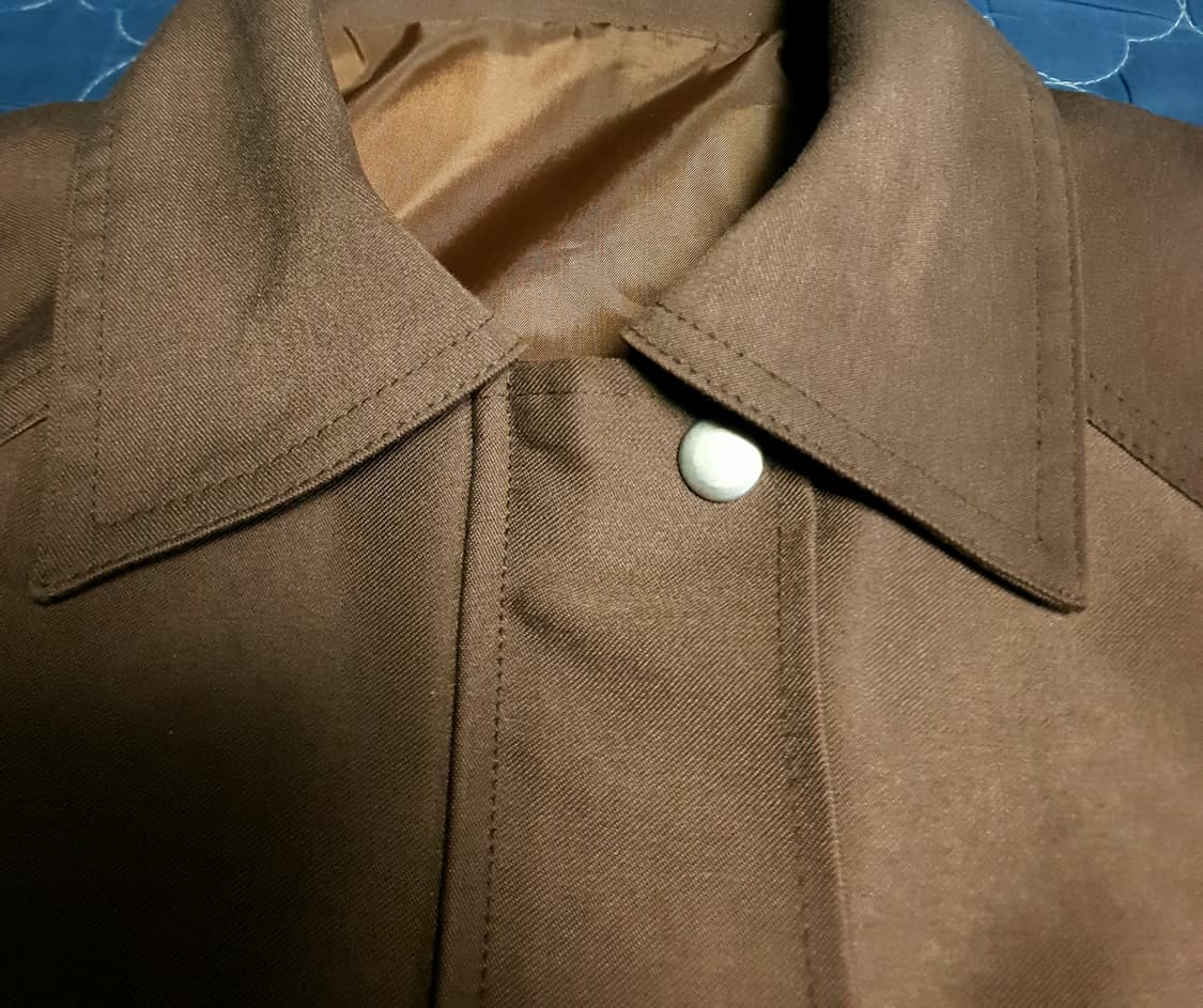 (보세) 크롭 봄버자켓 다크브라운 (F) 상품이미지2