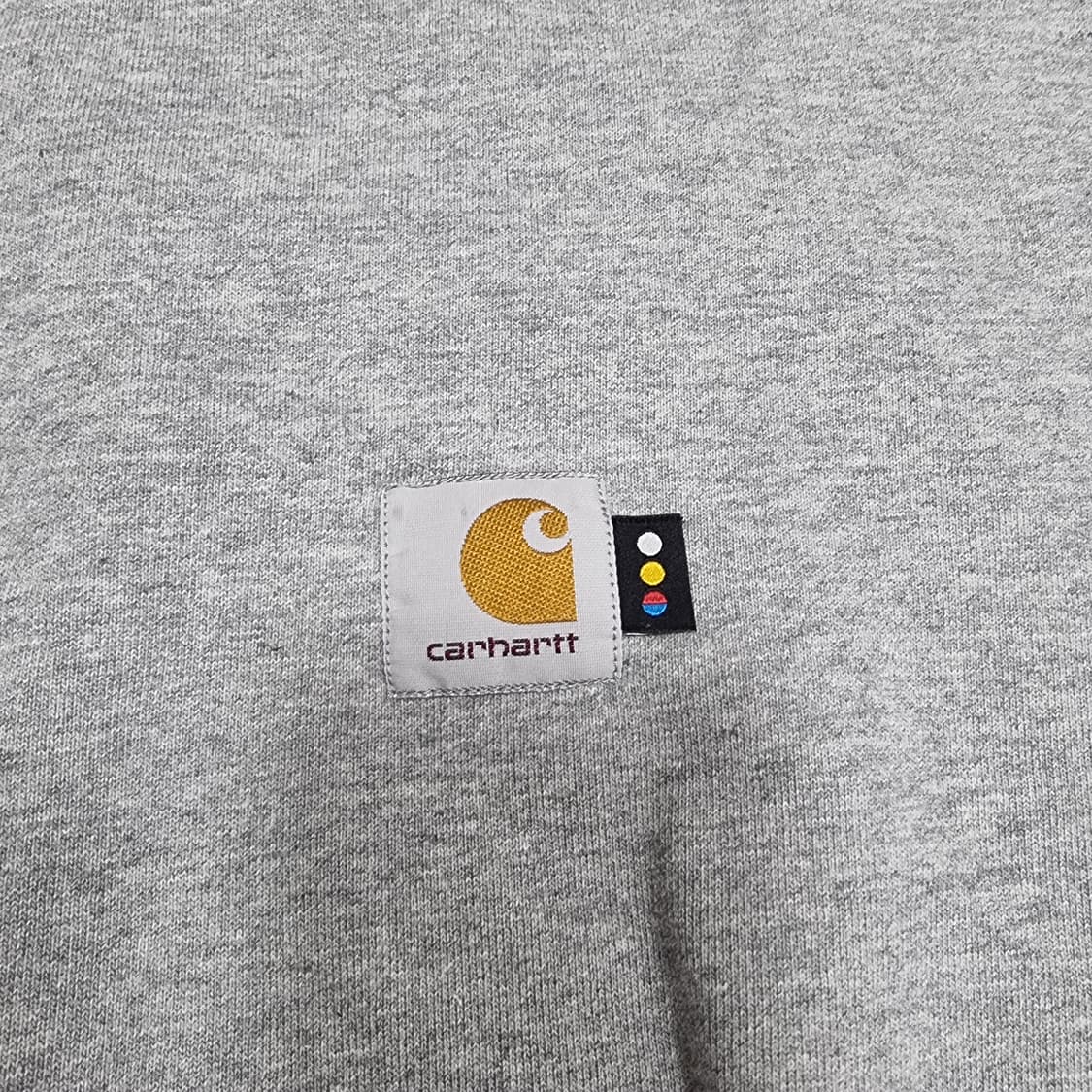 칼하트 WIP 아이앱 스튜디오 포켓 스위트셔츠 그레이 헤더 상품이미지4