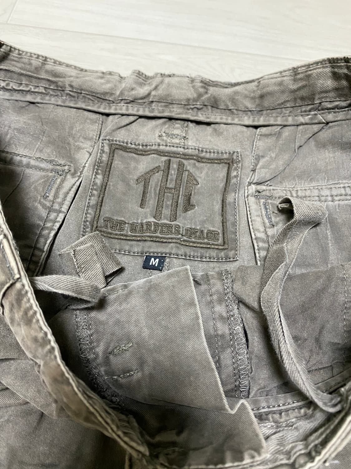 일본 빈티지 카고 데님 팬츠 상품이미지4