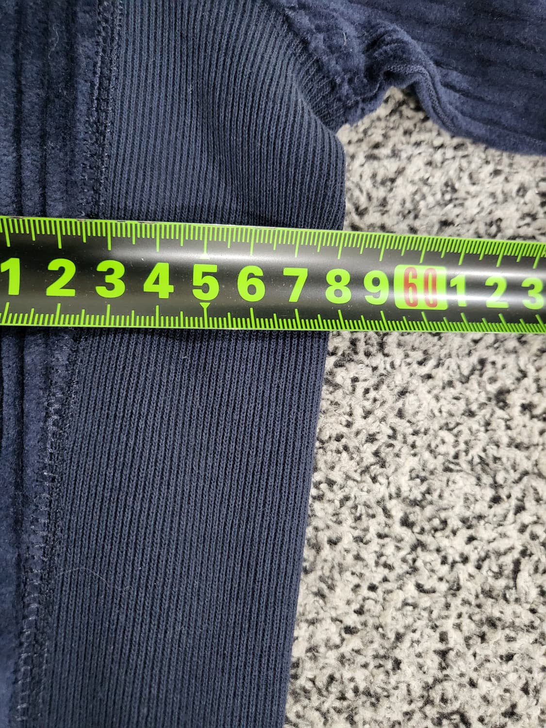 챔피온 코듀로이 맨투맨 (네이비) 상품이미지7