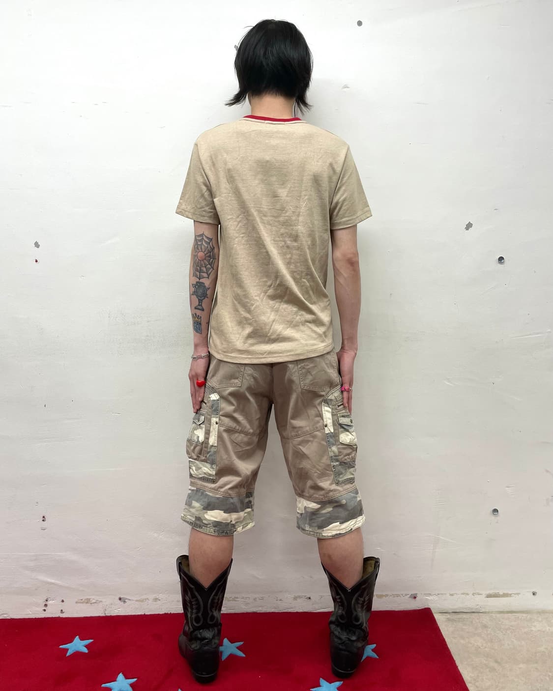 Big Superman 3D Brown T-shirt  상품이미지4