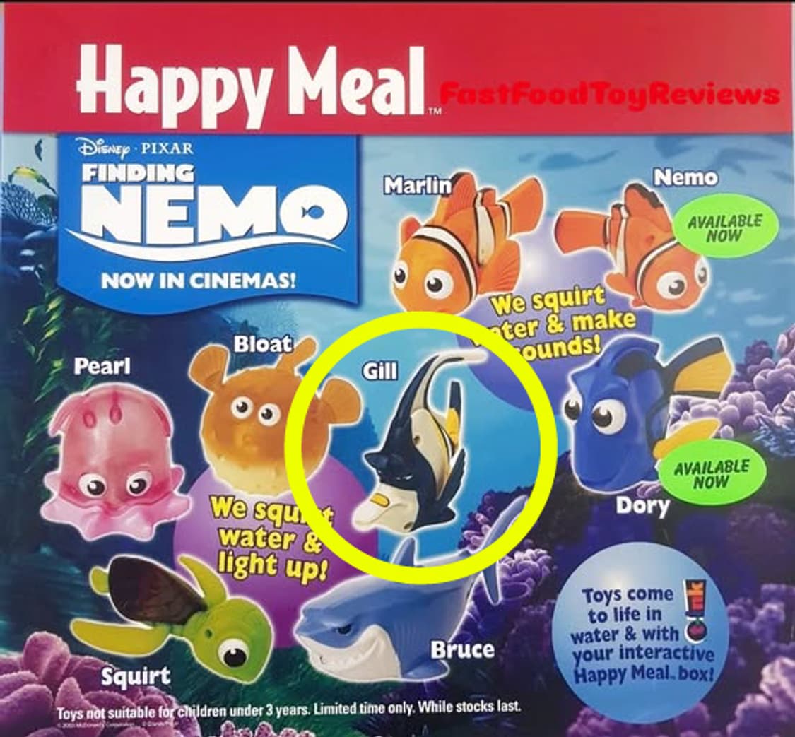해피밀 빈티지 맥토이 미개봉 길 니모를 찾아서 빈티지토이 상품이미지3