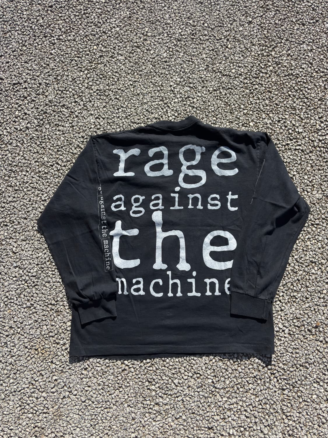 RATM빈티지밴드티(XLsize)새티스파이 캐피탈 팔라스 데우스 비즈빔 상품이미지2