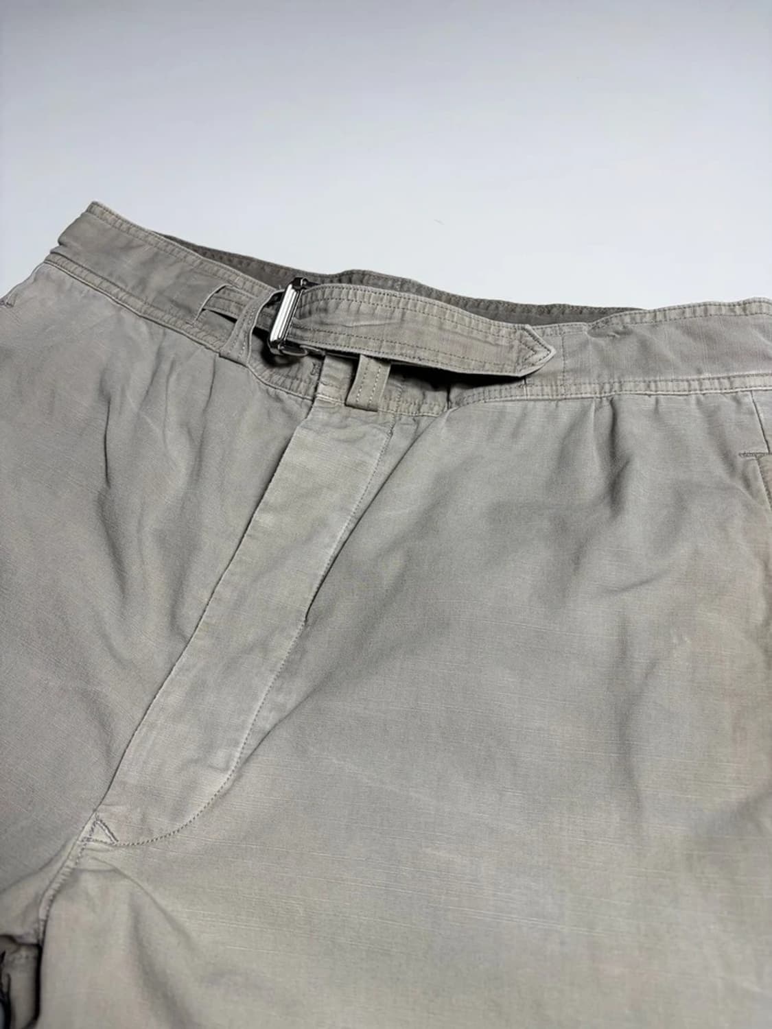 폴로 랄프로렌 릴렉스드 웨빙 벨트 버튼플라이 코튼 팬츠 R2376 상품이미지2