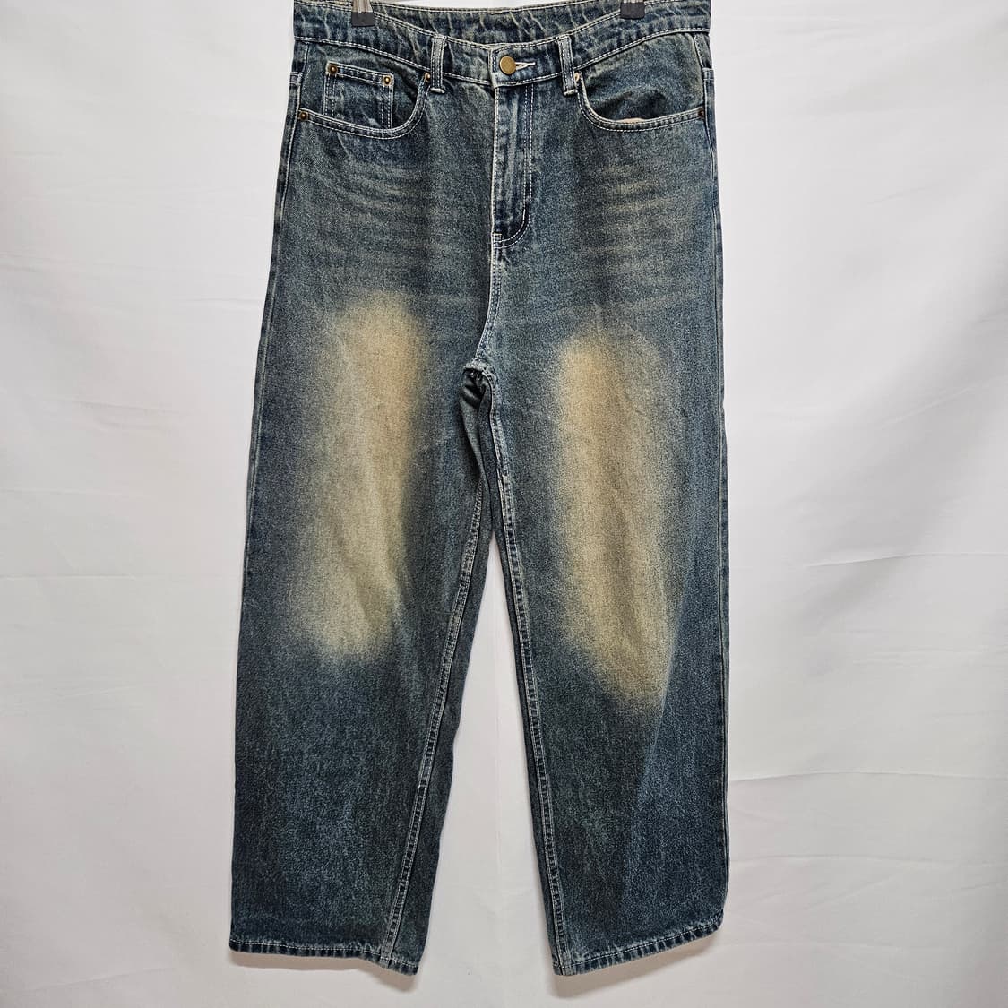 L 트릴리온 와이드핏 데님팬츠 상품이미지1